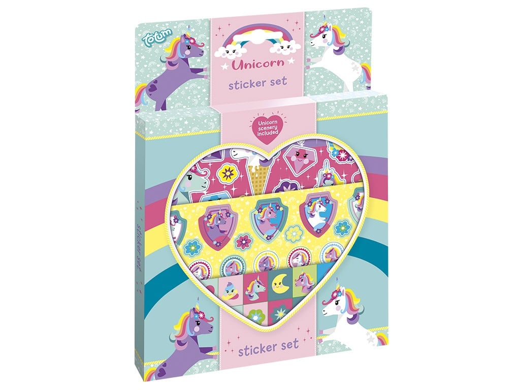 STICKER SET UNICORN 071384 8714274071384
