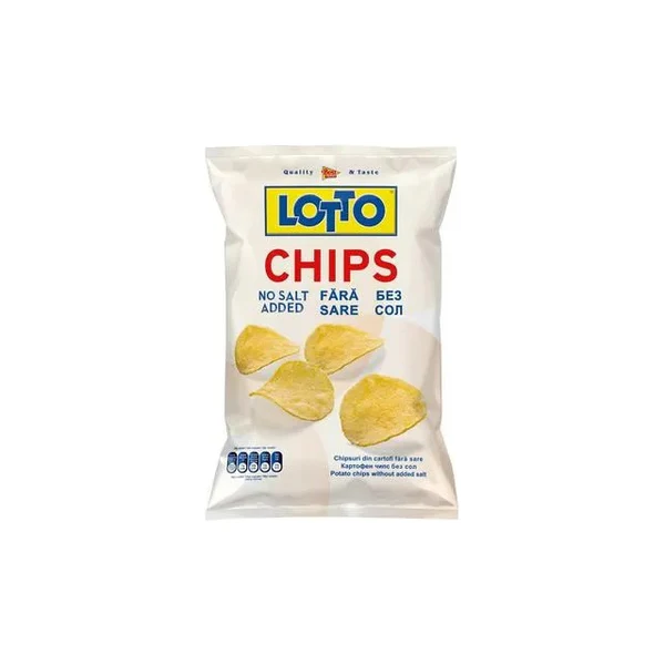 LOTTO CHIPS FARA SARE 100GR (10BUC/BAX) 5204193878285