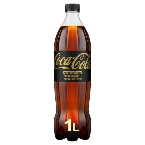 COCA COLA ZERO COFEINA&ZAHAR&CALORII 1L SGR (6BUC/BAX) 5942321005478