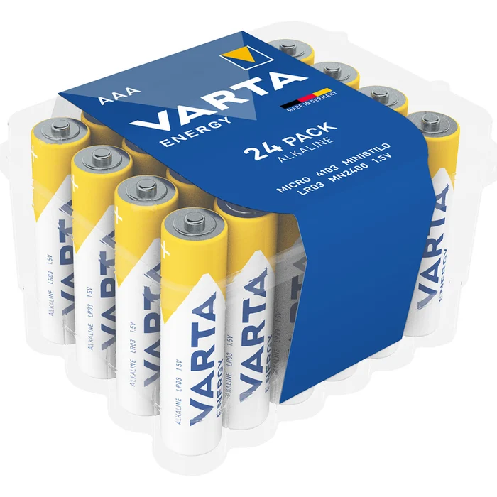 VARTA BATERIE ALCALINA ENERGY ENERGY AAA LR3 (24BUC/SET) 4008496634729