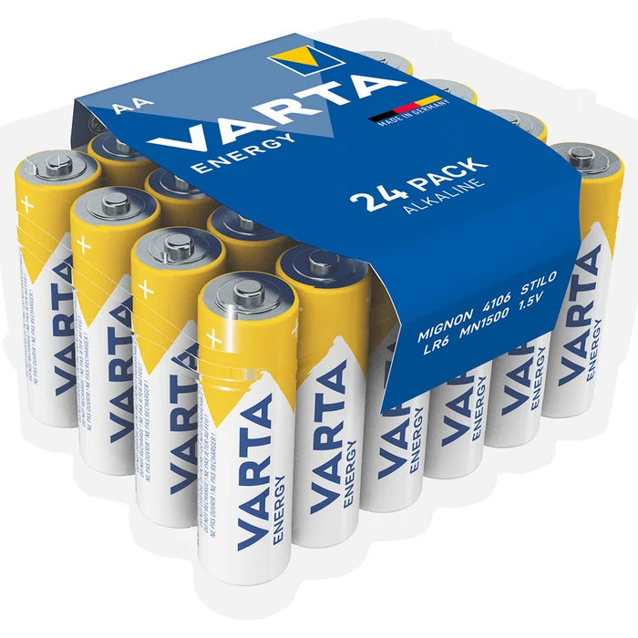 VARTA BATERIE ALCALINA ENERGY ENERGY AA LR6 (24BUC/SET) 4008496129980