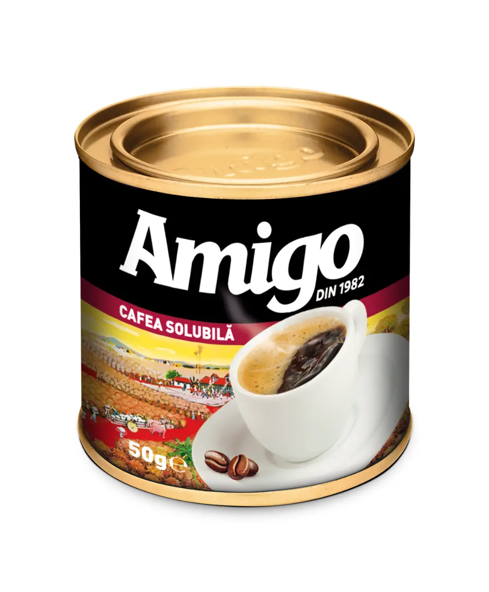 AMIGO CAFEA SOLUBILA 50 G FOLIE 5941623007203