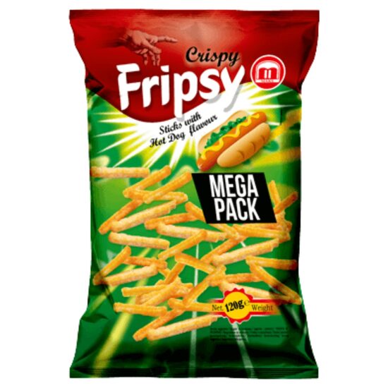 FRISPY MEGA HOT DOG 120GR (12BUC/BAX) 5310264000018