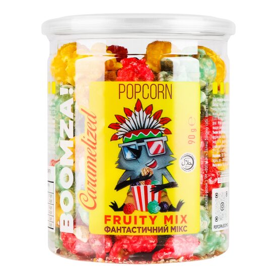 POPCORN CARAMELIZAT CU AROMA DE PORTOCALA 160GR (8BUC/BAX) 4820196730460
