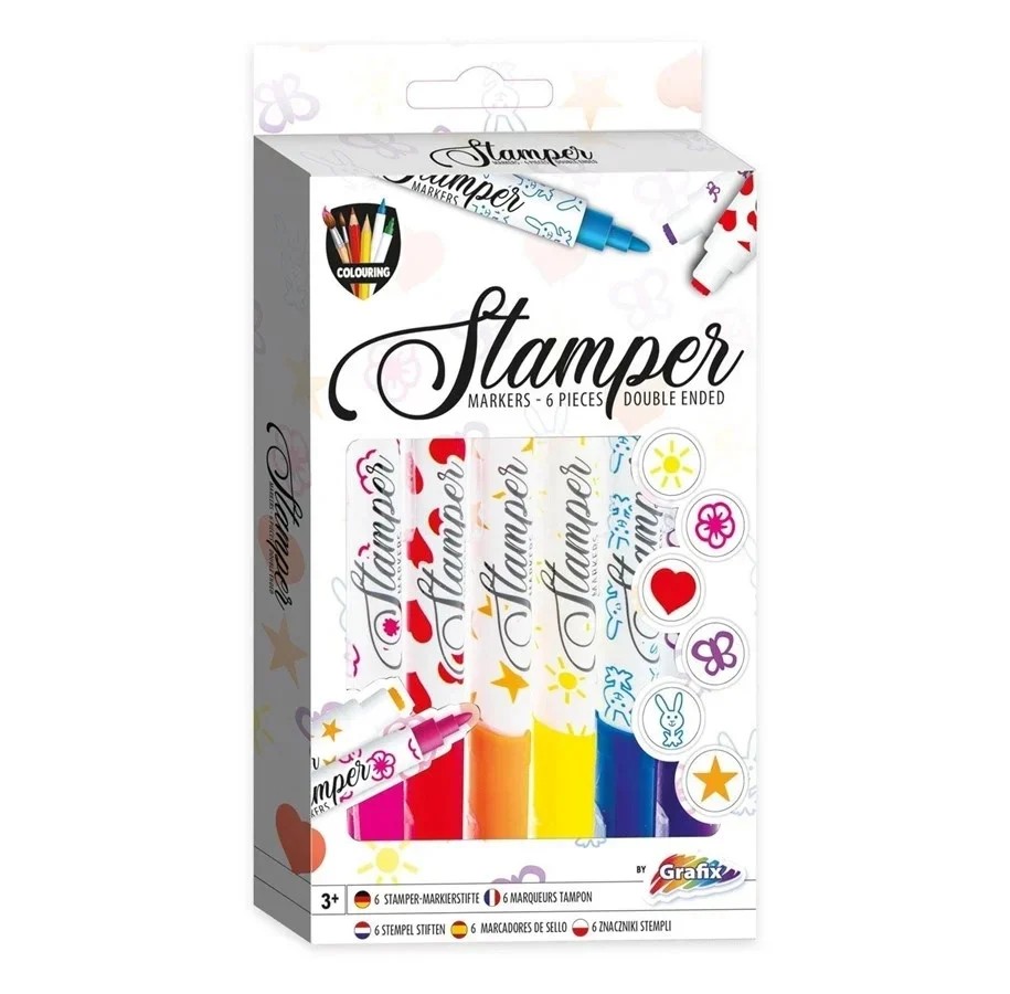 SET 6 MARKER STAMPILA 150093 8715427095011