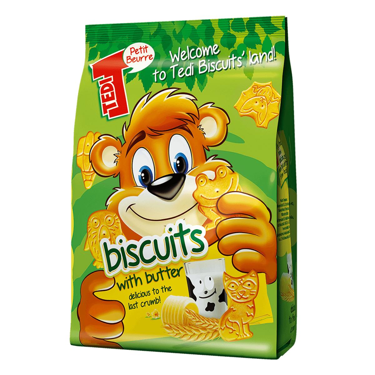 TEDI BISCUITI CU UNT 100GR (15BUC/BAX) 5941588005672