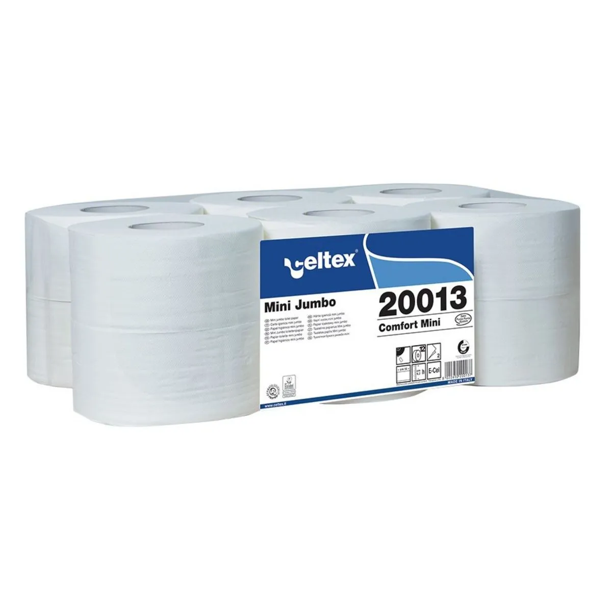 HARTIE IGIENICA MINI JUMBO ALBA (12ROLE/BAX) 5944582191075