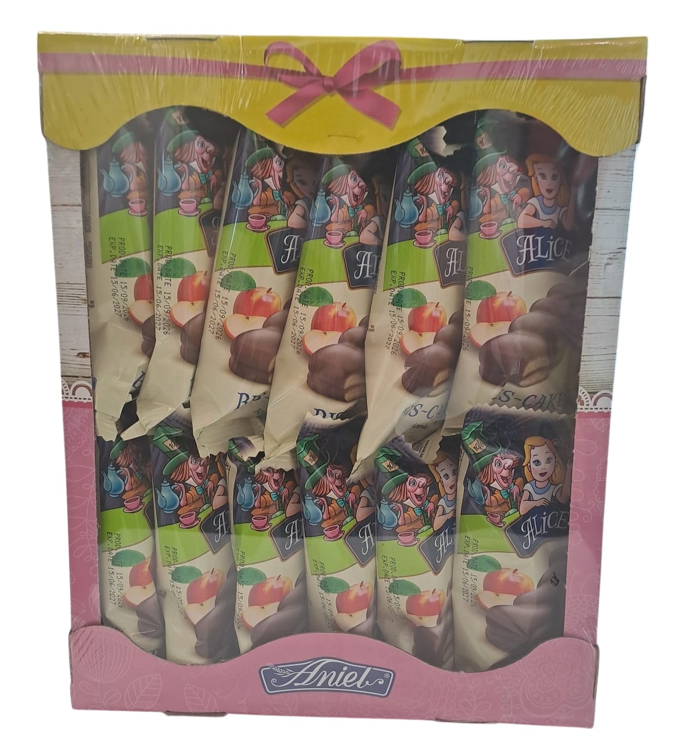 ALICE PRAJITURA APPLE 60GR (12BUC/CUT) 3800213320035