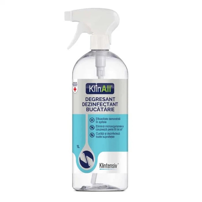 KLINALL DEZINFECTANT DEGRESANT PT BUCATARIE 500ML (20BUC/BAX) 5949088404773