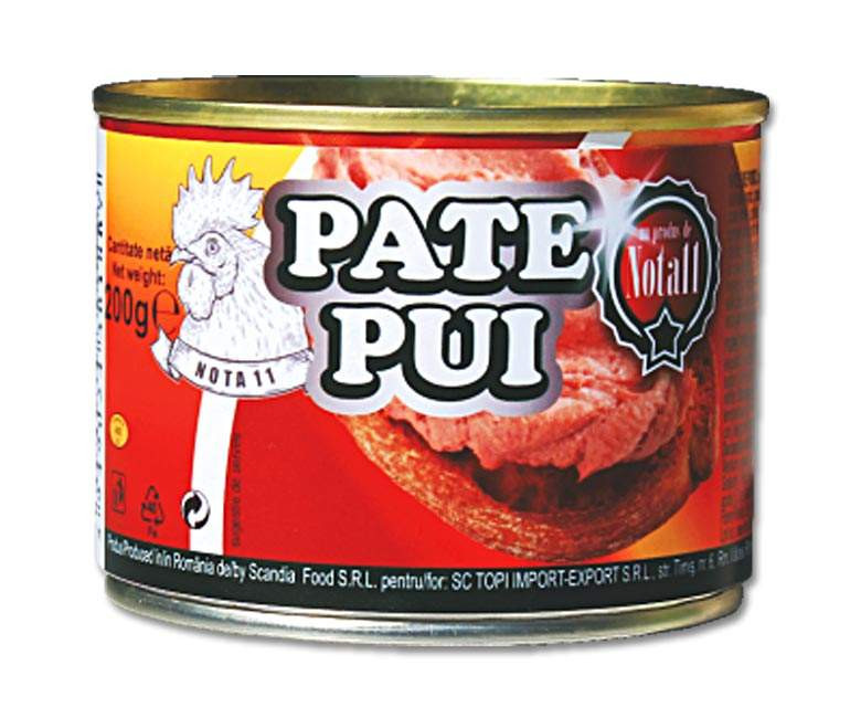 PATE DE PASARE NOTA 11  200GR EO 6BUC/BAX 5949024302453
