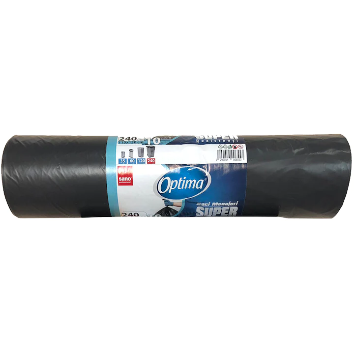 OPTIMA SACI SUPER 240L,10.115*130 NEGRI ( SACI MENAJ NEGRI) 7290014006812