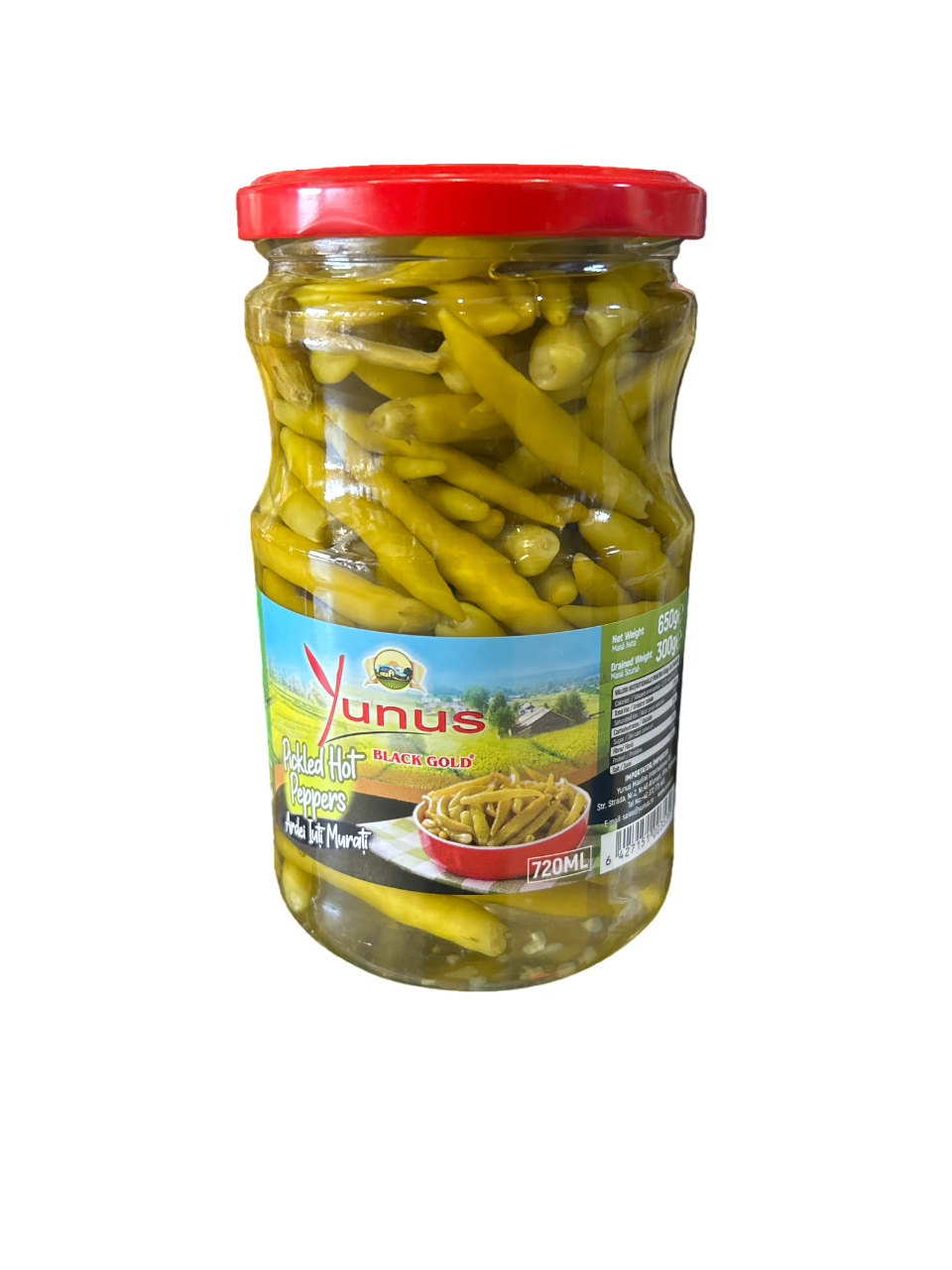 YUNUS ARDEI IUTI PIRI PIRI MURATI BORCAN 650GR (12BUC/BAX) 6427151003539