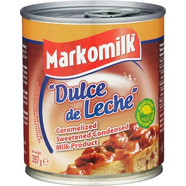 MARKOMILK LAPTE CONDENSAT DULCE DE LECHE 397GR (12BUC/BAX) 4770209049129