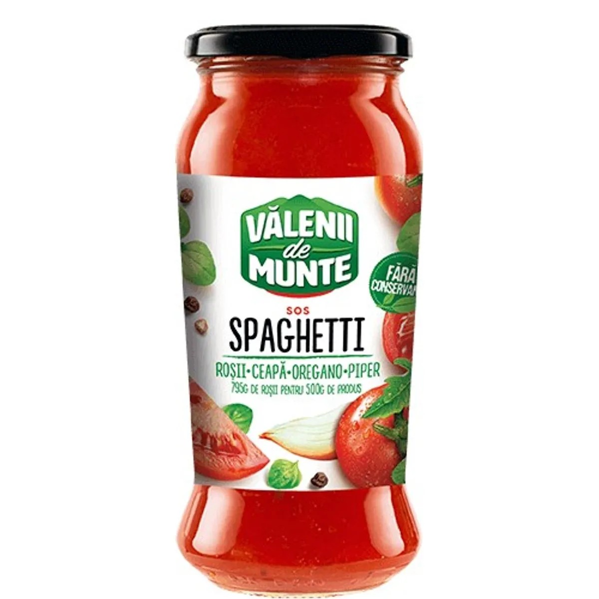 VALENII DE MUNTE SOS PASTE SPAGHETTI 500GR (6BUC/BAX) 5941588015329