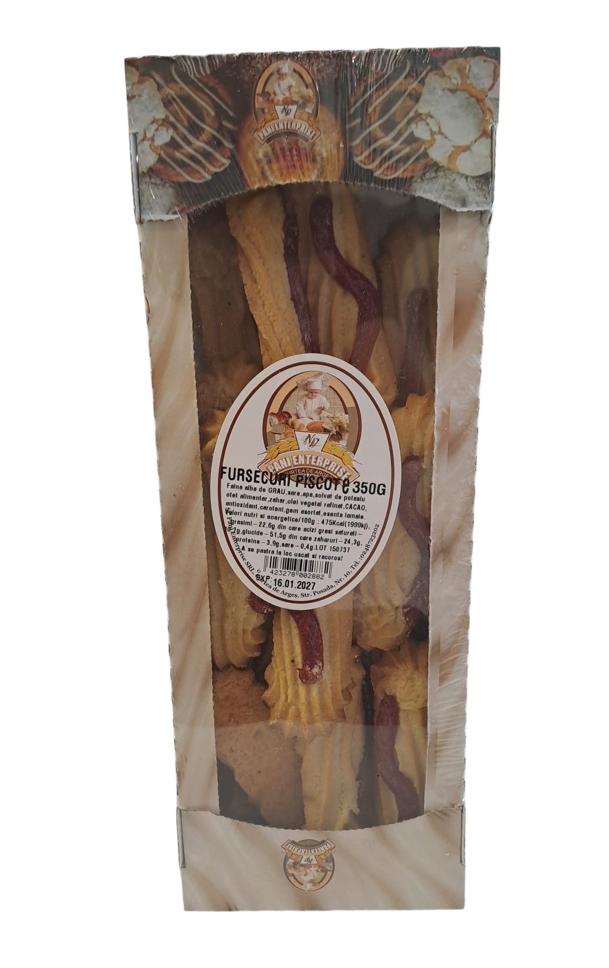 PANI ENTERPRISE FURSEC PISCOT 350GR 6423278002882