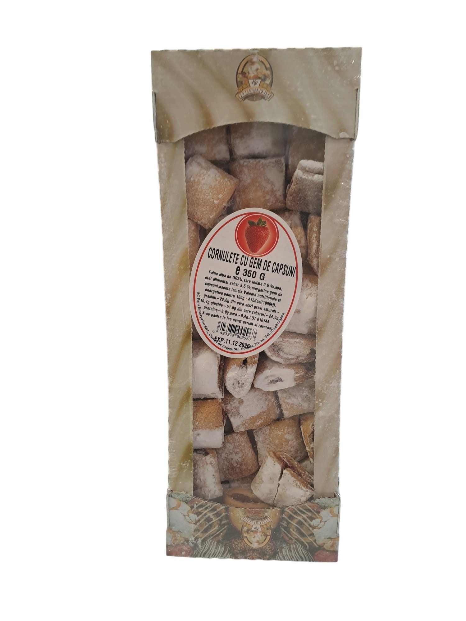 PANI ENTERPRISE CORNULETE CAPSUNI 350GR 6423278002967