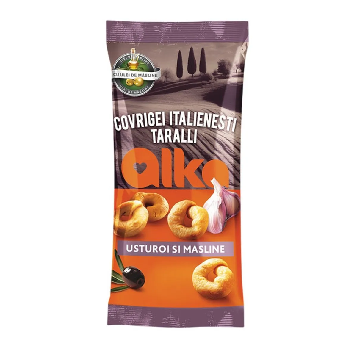 ALKA COVRIGEI ITALIENESTI CU USTUROI SI MASLINE 100GR (12BUC/BAX) 5949499042168