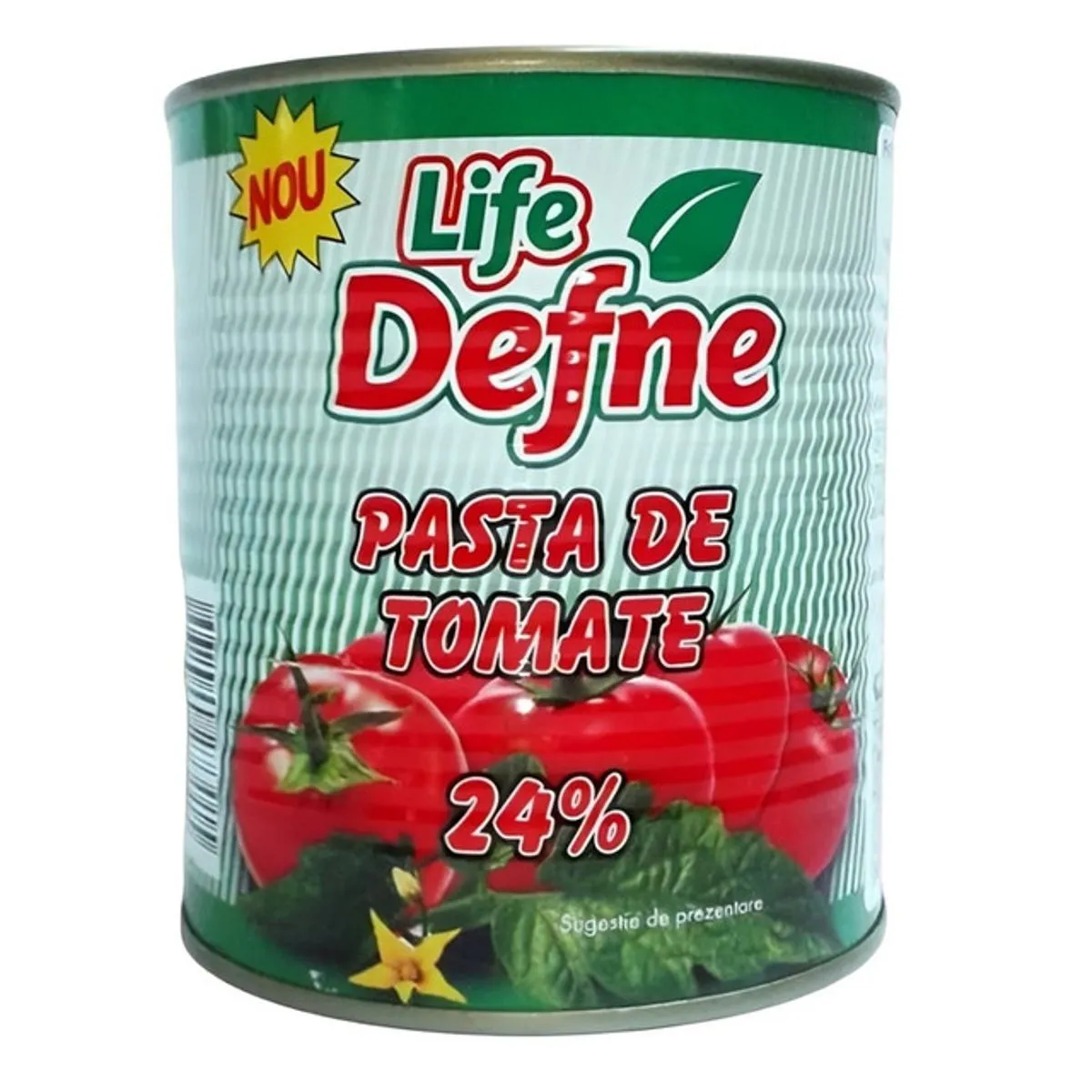 DEFNE PASTA TOMATE 800GR 24% (12BUC/BAX) 8697400273015
