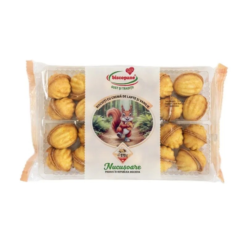 NUCUSOARE CU CREMA DE LAPTE SI VANILIE 570G 4841517002080