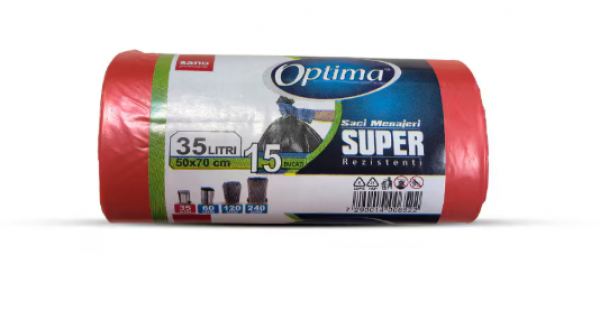 OPTIMA SACI SUPER  15.50*70 ROSII 35L 7290014007017