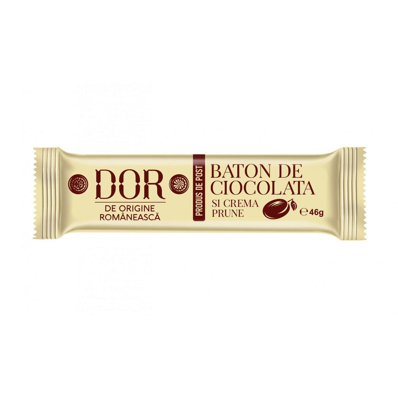 BATON CU CREMA PRUNE DOR ORIGINE ROMANEASCA DE POST (30BUC/CUT) 5949096690380