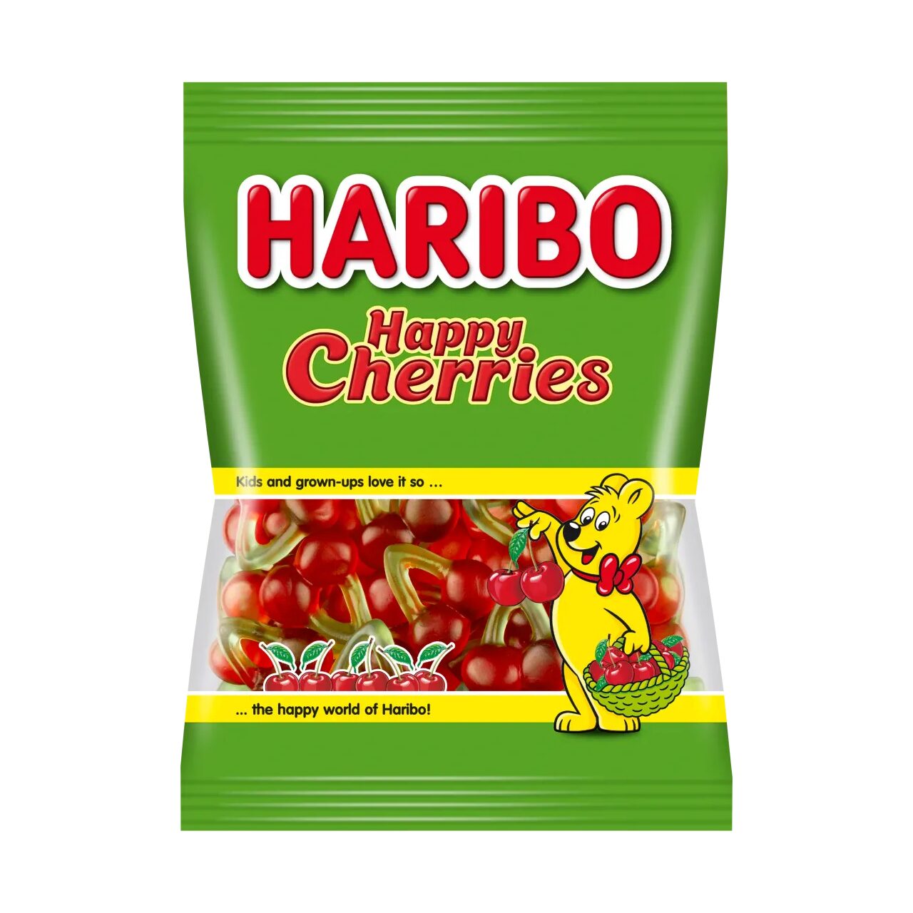 HARIBO JELEURI HAPPY CHERRIES 100GR (30BUC/BAX) 5996379309828