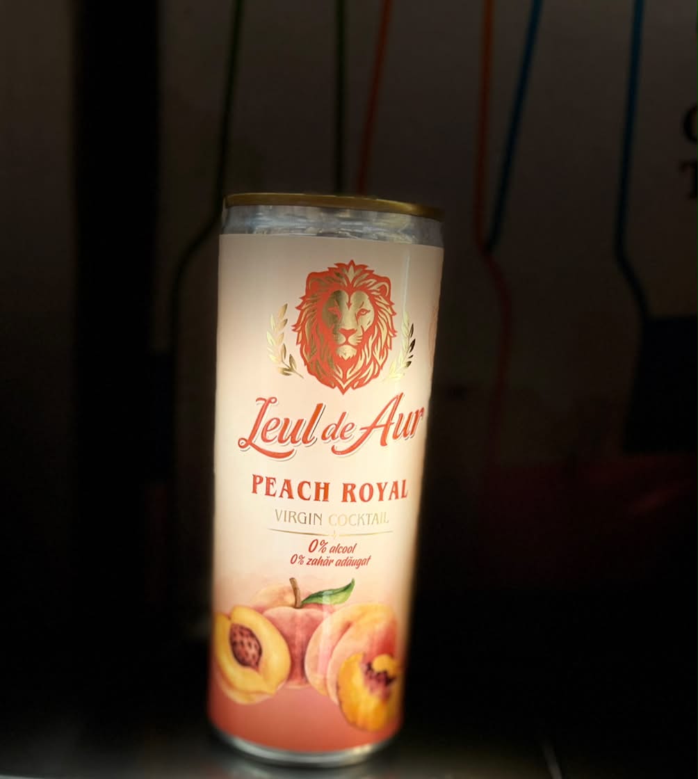 BAUTURA NEALCOLICA CARBO.LEUL DE AUR PEACH 0.25L SGR (12BUC/BAX) 5940597684250