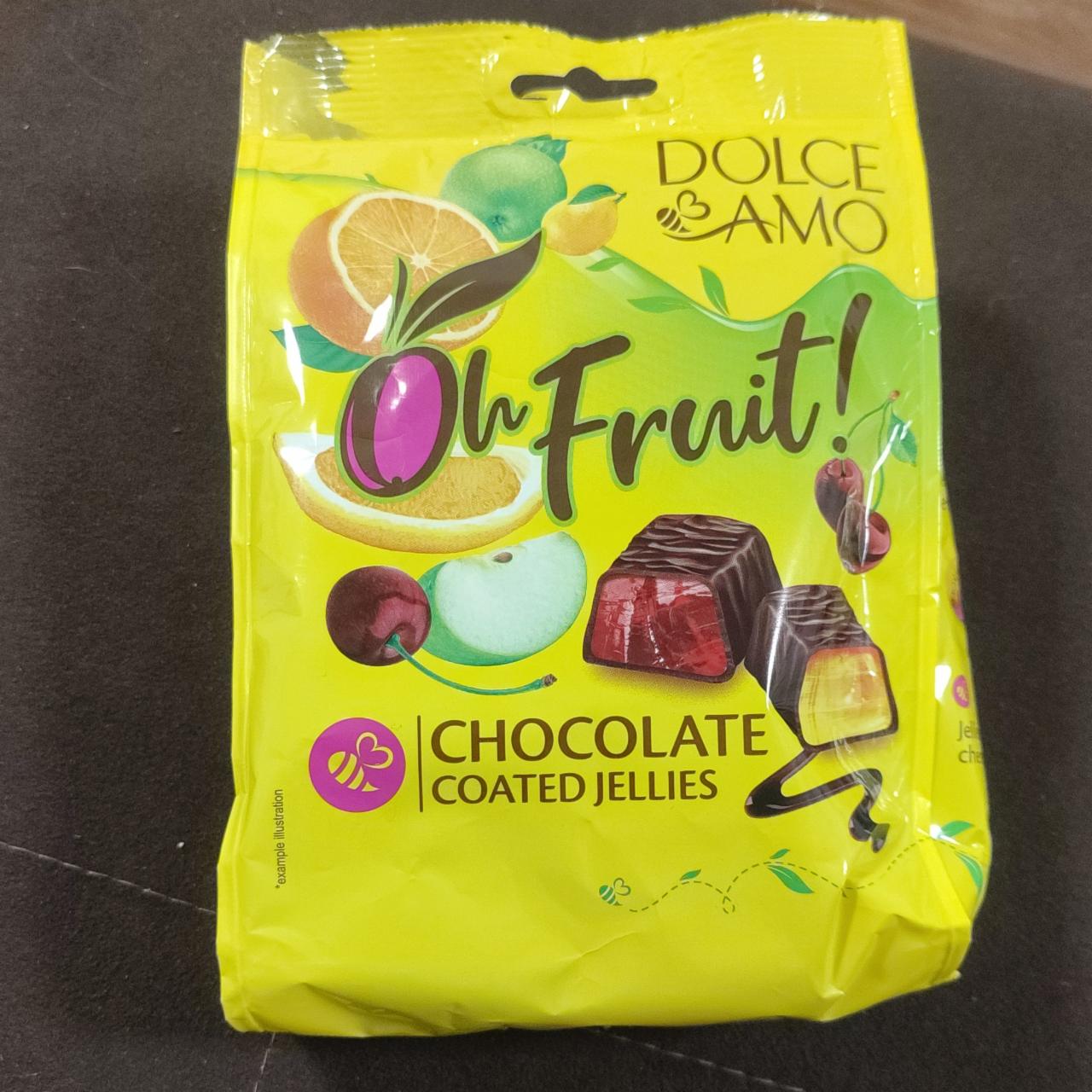 DOLCE AMO JELEURI GLAZURATE OH FRUIT 1KG (6BUC/BAX) 5904844610904