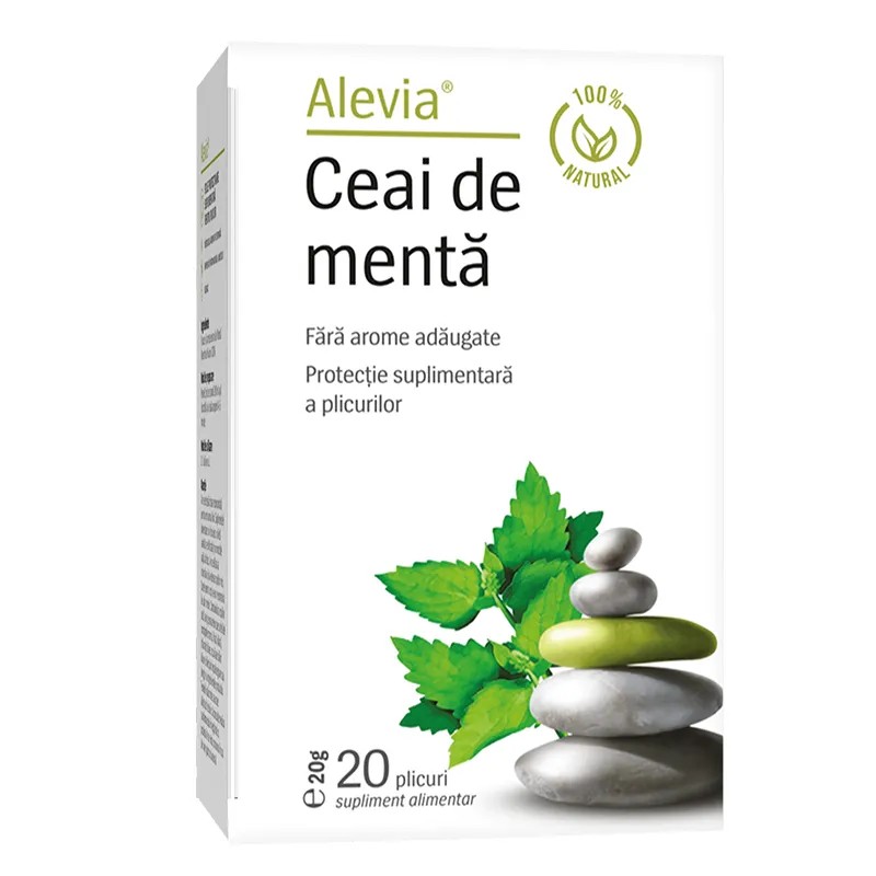 ALEVIA CEAI DE MENTA 30GR (20 PLICURI / CUT) 6423602009310