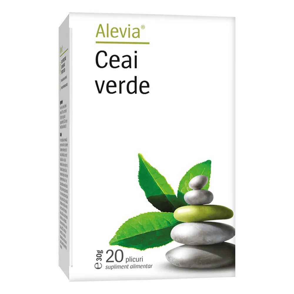 ALEVIA CEAI VERDE 30GR (20 PLICURI / CUT) 6423602009266