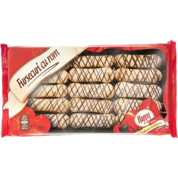 HAPPY FURSECURI CU ROM 300GR (9BUC/BAX) 6423654001157