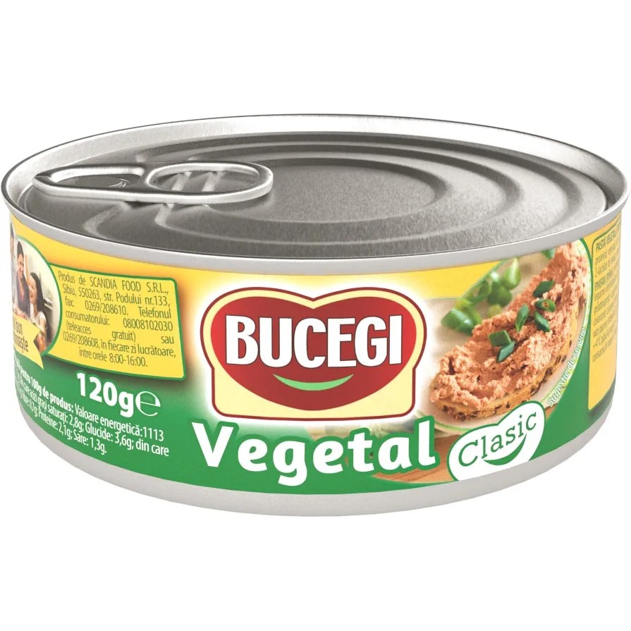 PATE BUCEGI VEGETAL 120GR (6BUC/SET) 5941341033843