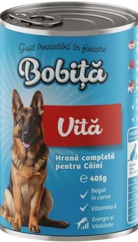 BOBITA CONSERVA CAINI ADULT CU VITA IN SOS 400GR 653748694330