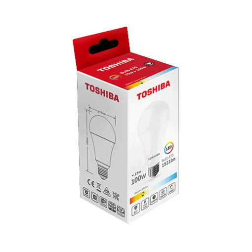 BEC TOSHIBA LED 11W (75W) (10BUC/SET) 1112384457100