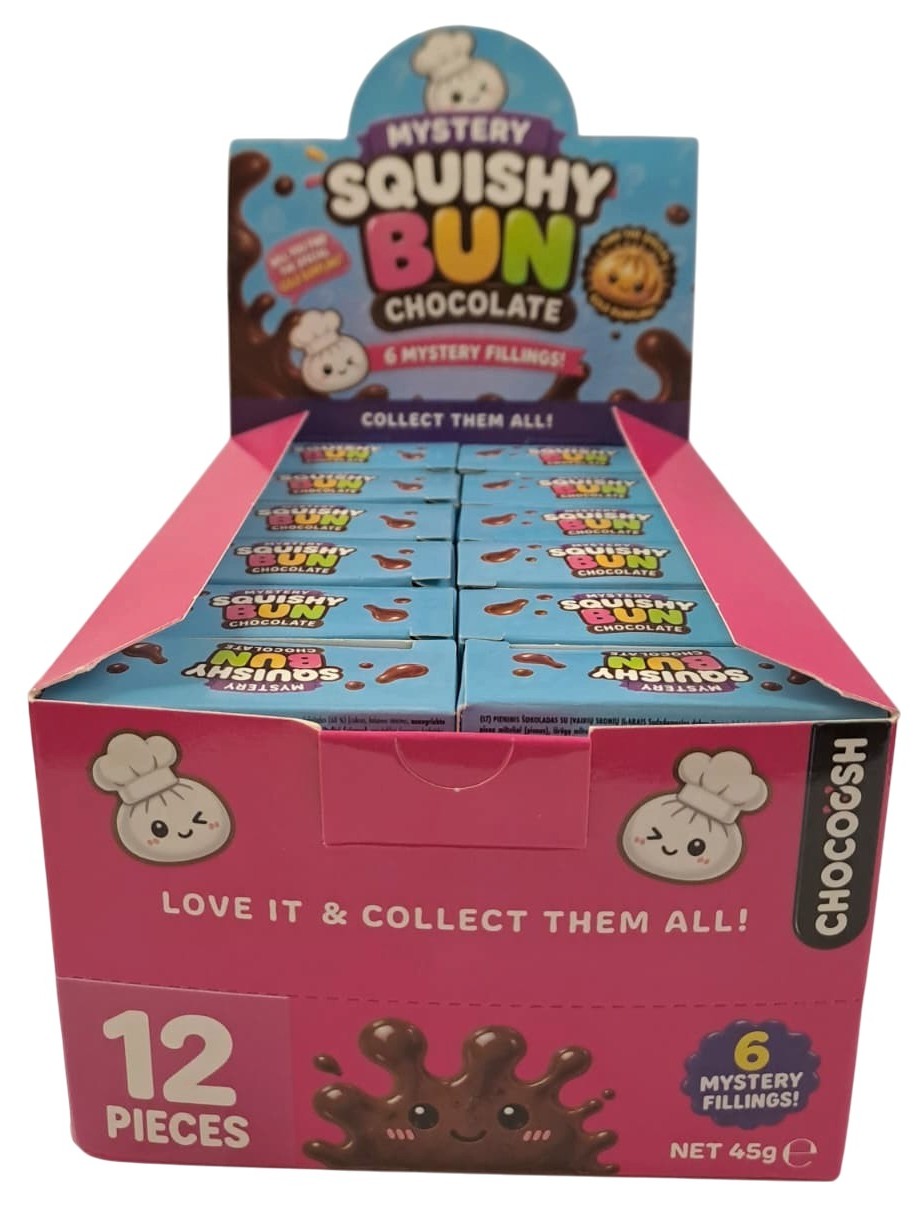SQUISHY MISTERY CIOCO 45GR (9CUT/BAX) 4779055784239