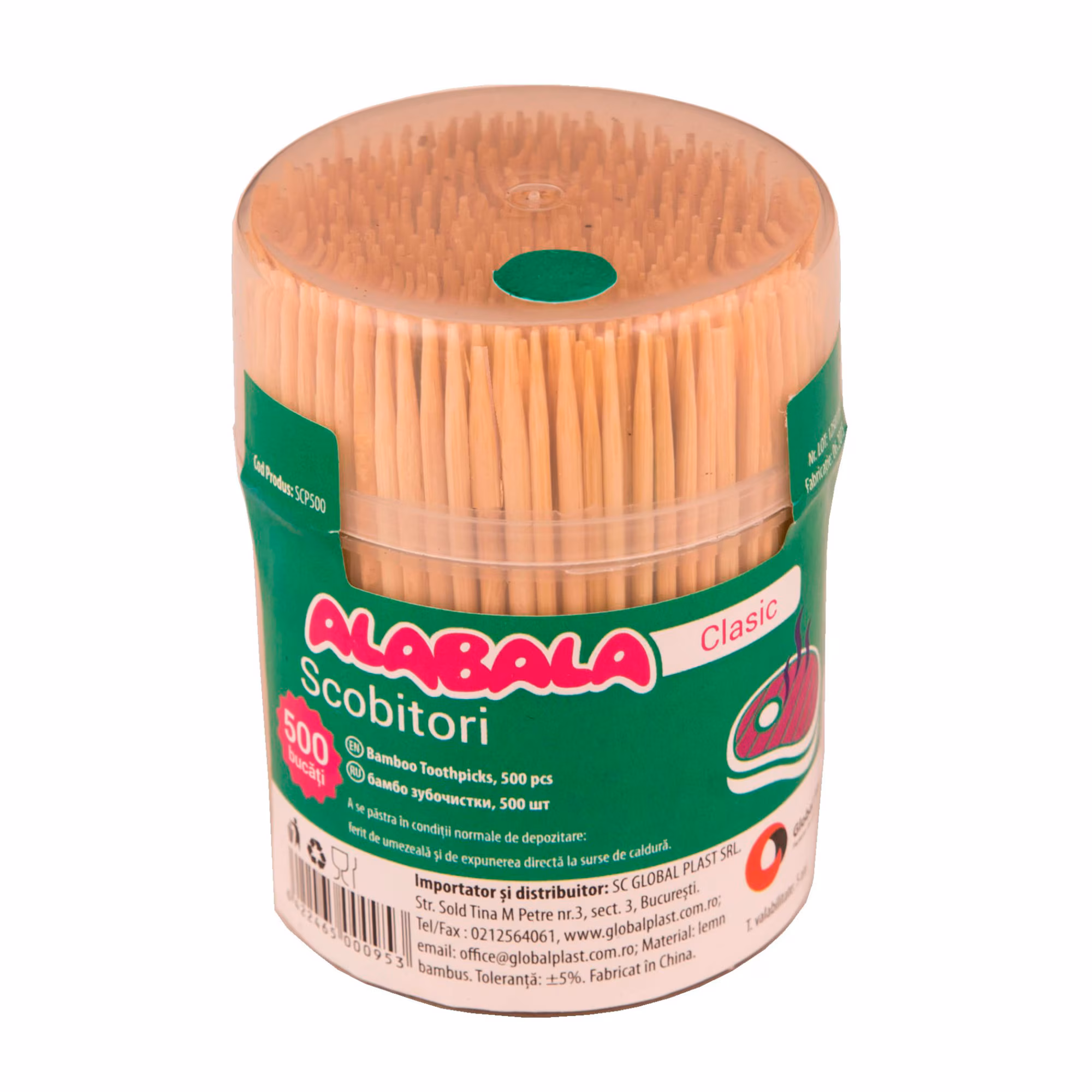 ALABALA Scobitori 500/tub 12 BUC 6422465000953