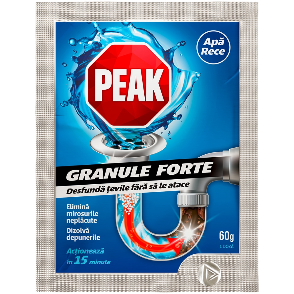 PEAK OUT GRANULE DESFUNDAT TEVI APA RECE 60GR (12BUC/CUT) 5201137050134
