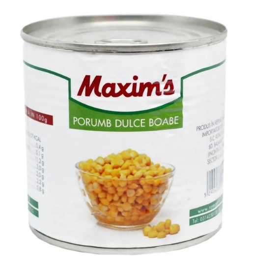 MAXIM' S PORUMB DULCE 340 G 5290426000561