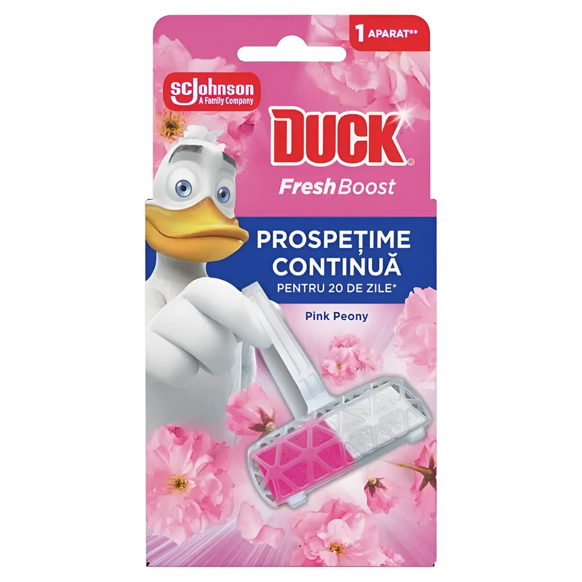 DUCK FRESH BOOST APARAT FLORAL 16GR (5BUC/BAX) 5000204460537