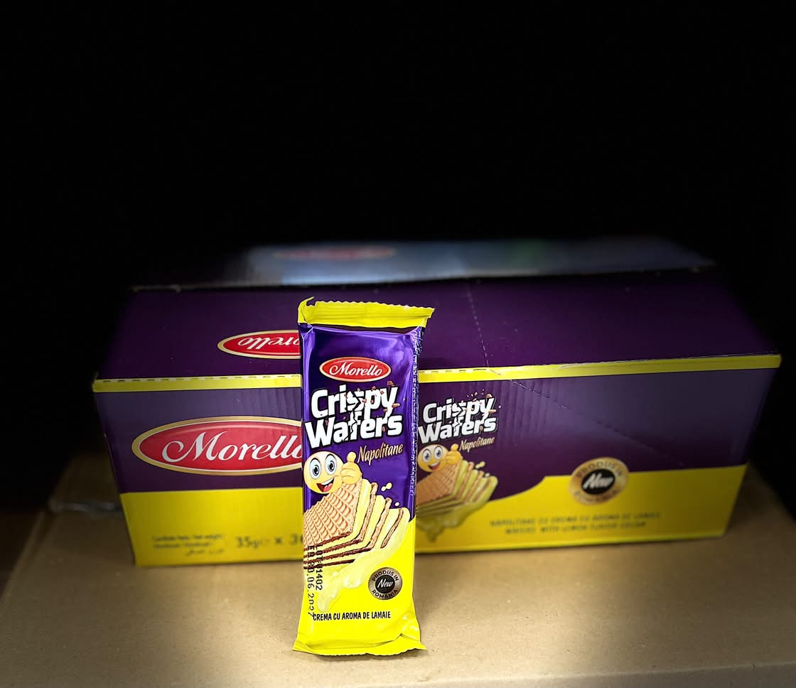 MORELLO NAP.CRISPY WAFERS LAMAIE 35GR (36BUC/CUT) 6427216000244