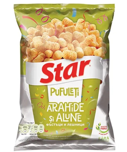 STAR SN PEANUT & HAZELNUT 80G/18 NEW 80gr 5941000030749