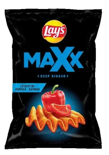 LAY'S MAXX PAPRIKA 115GR (21BUC/BAX) 5941000032279