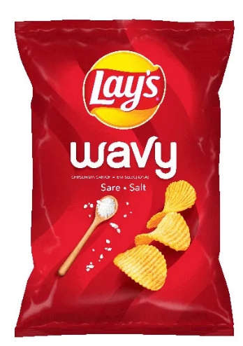 LAY'S WAVY SALT 115G/21 NEW 115gr 5941000032316