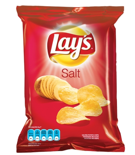 LAY'S SALT 40G/60 10EA/BLT 6BLT/CV NEW 40gr 5941000033160