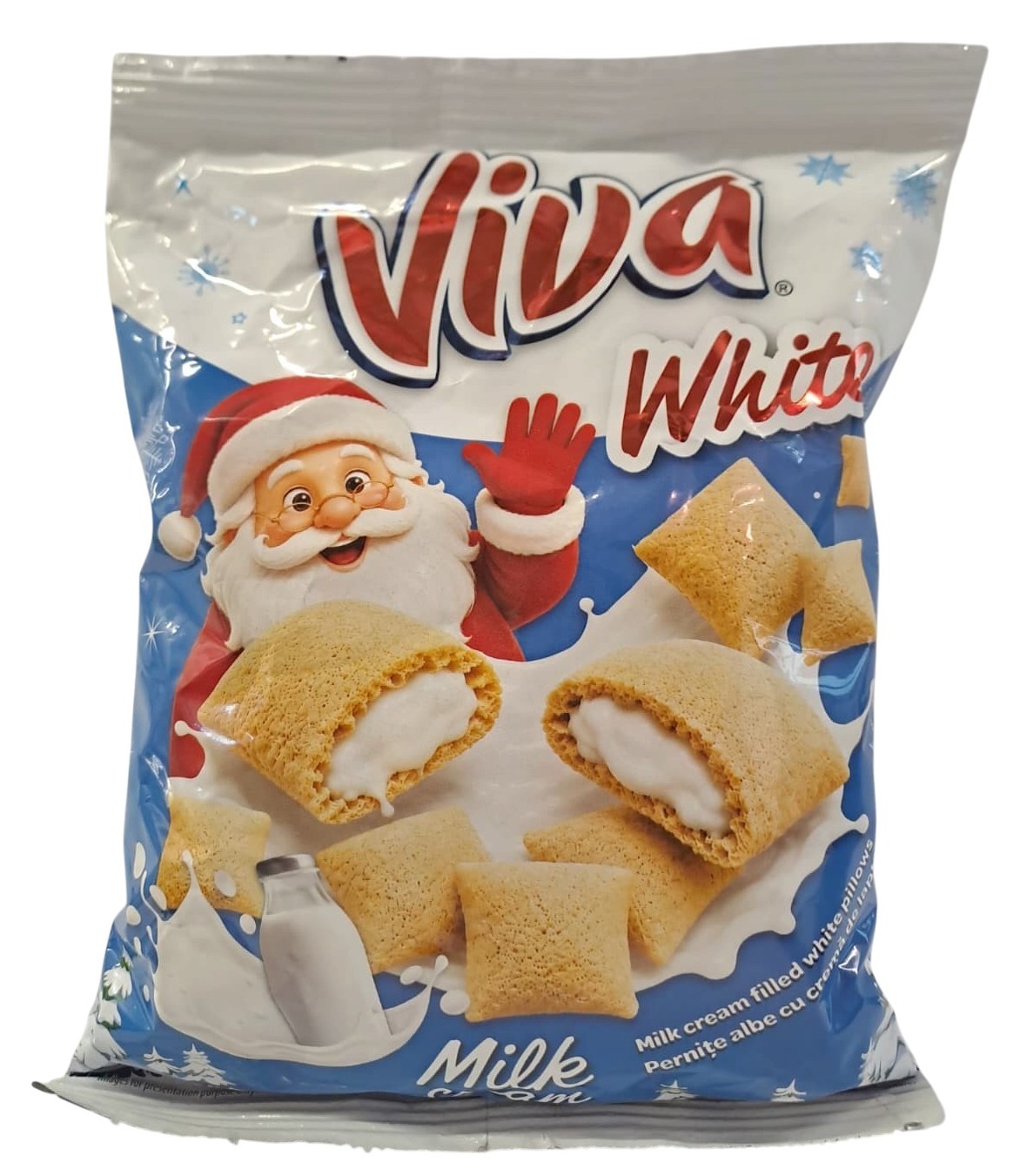 VIVA SNK.PERNITE ALBE LAPTE CRACIUN RS 200GR (14BUC/BAX) 5941311026905