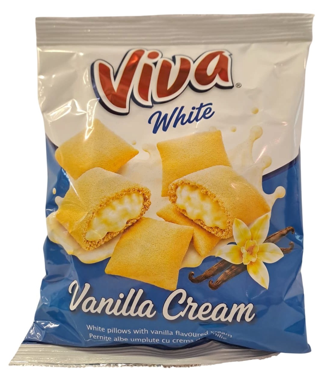 VIVA SNK.PERNITE ALBE VANILIE RS 200GR (14BUC/BAX) 5941311026981