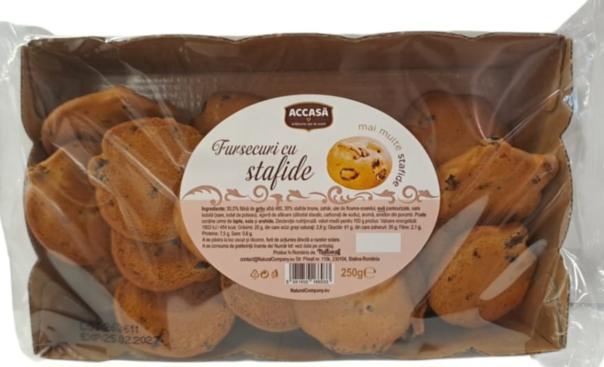 FURSECURI STAFIDE UNT 250GR (8BUC/BAX) 5941850166933