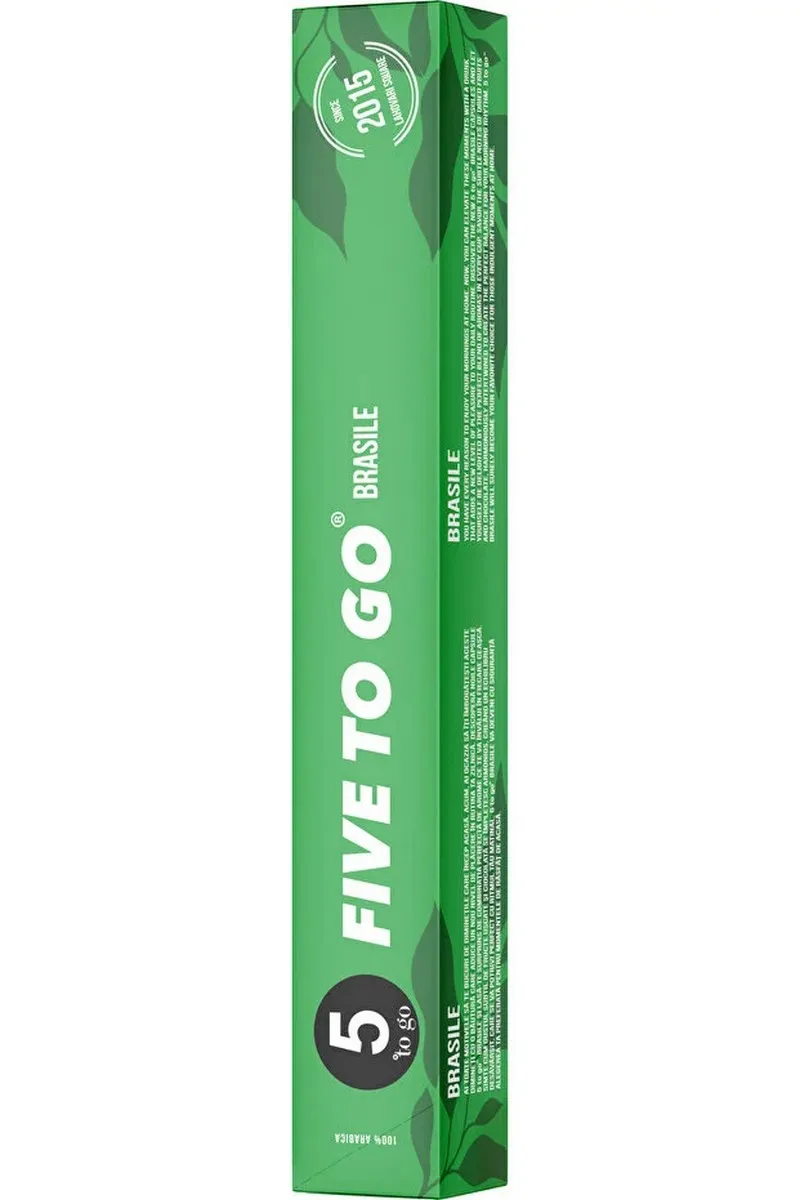 5 TO GO CAPSULE CAFEA BRASILE 5.5G (10CAPSULE/SET) 5941938600397