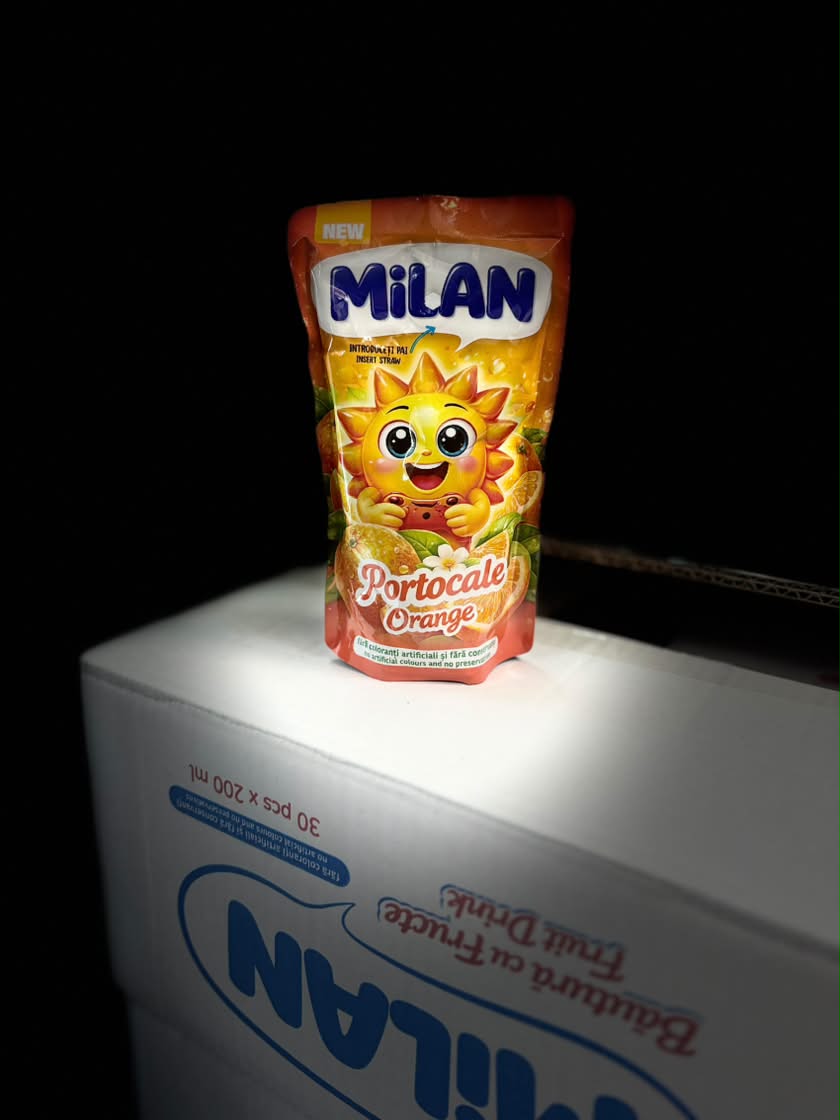 MILAN SUC CU AROMA DE PORTOCALE 200ML (30BUC/BAX) 6427823000705