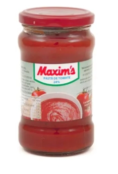 MAXIM'S PASTA DE TOMATE BORCAN 24% 314 G 6421693001299